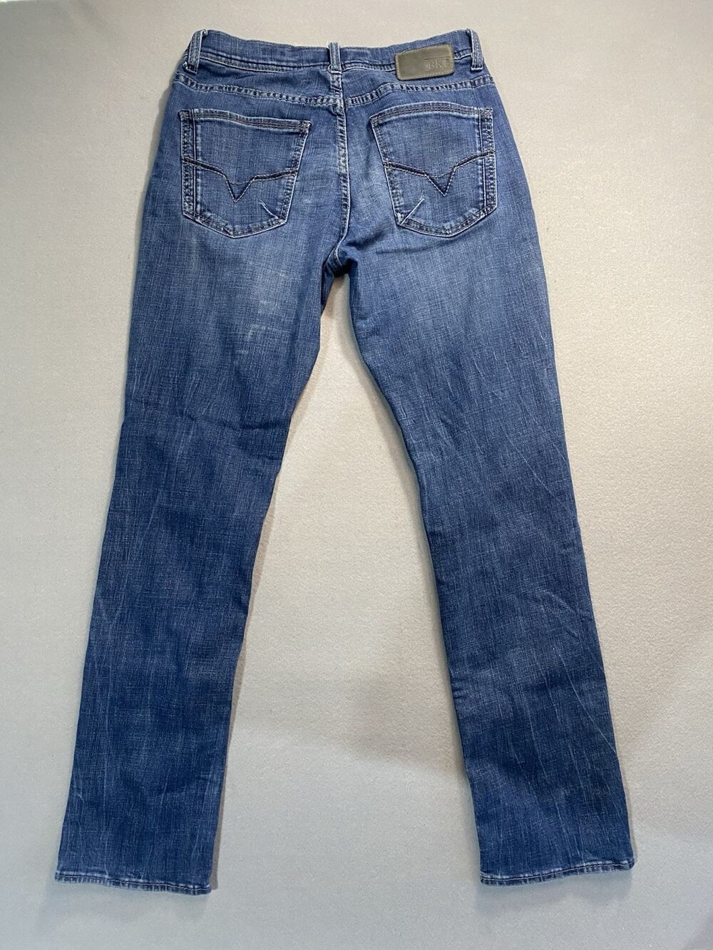 BKE Alec Jeans Mens 31x32 Dark Medium 31R Straight Leg Stretch Denim